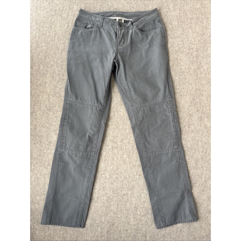 North Face Organic Cotton Enforced Knee Canvas Pants Full Length Womens 6